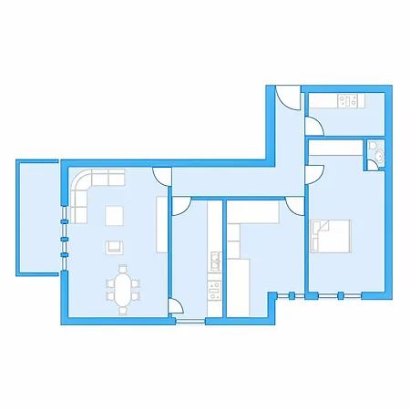 Apartmán Allod Park Haus C 301 By Interhome Davos