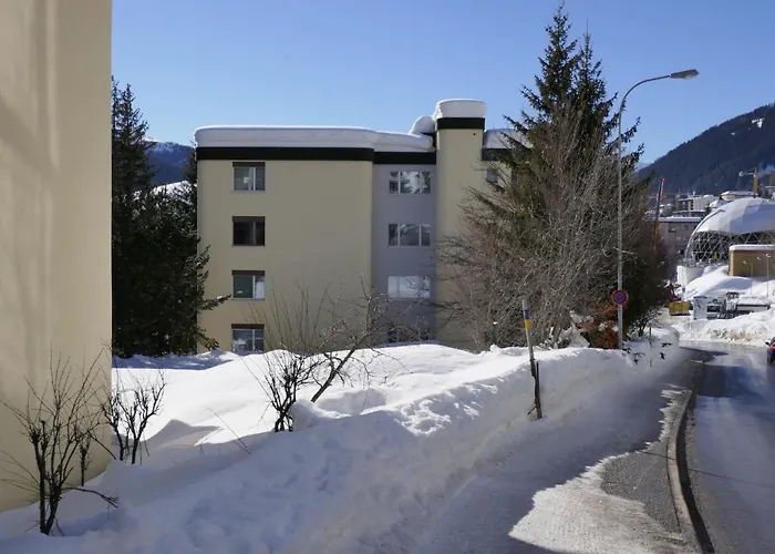 公寓 Allod Park Haus C 301 By Interhome 达沃斯