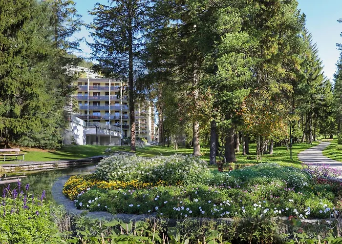 公寓 Allod Park Haus C 301 By Interhome 达沃斯